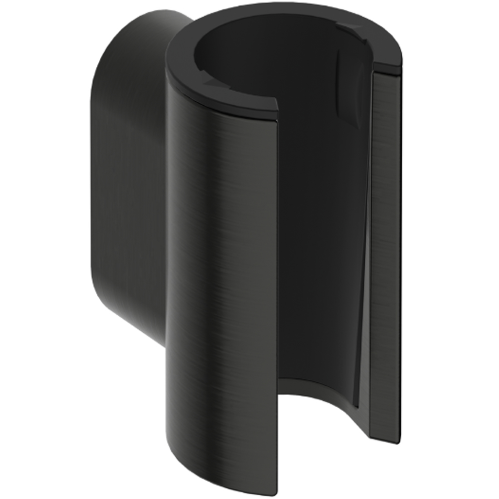Держатель ручного душа Hansgrohe Porter Fine 28885340 настенный черный матовый хром