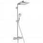 Душевая система Hansgrohe Crometta 27271000 E 240 1jet Showerpipe с термостатом хром