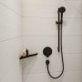 Полка Hansgrohe AddStoris 41741670 угловая, черный матовый