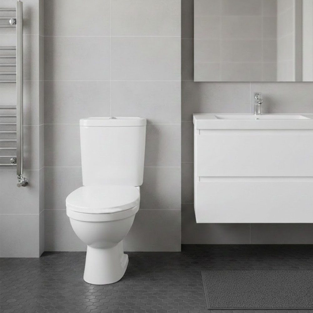 Унитаз-компакт Kolo Freja L79211000 с сиденьем из дюропласта Soft close