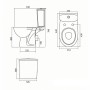 Унитаз-компакт Kolo Freja L79211000 с сиденьем из дюропласта Soft close