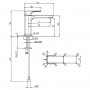 Смеситель для раковины Villeroy&Boch Subway 3.0 TVW112003000K5 черный матовый