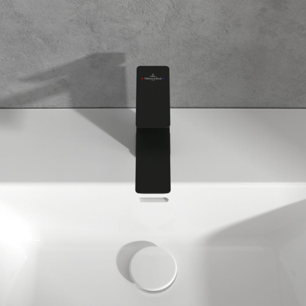 Смеситель для раковины Villeroy&Boch Subway 3.0 TVW112003000K5 черный матовый