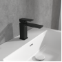 Смеситель для раковины Villeroy&Boch Subway 3.0 TVW112003000K5 черный матовый