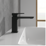 Смеситель для раковины Villeroy&Boch Subway 3.0 TVW112003000K5 черный матовый