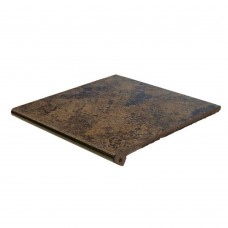Сходинка Exagres Metalica Peldano Fior. Vulcano 33x33 см