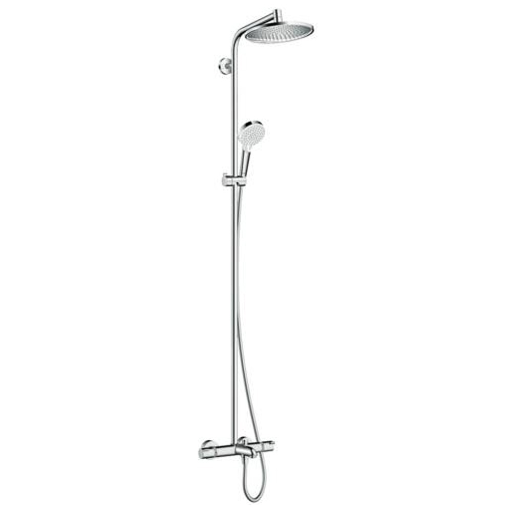 Душевая система Hansgrohe Crometta 27320000 Showerpipe с термостатом хром