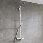 Душевая система Hansgrohe Crometta 27320000 Showerpipe с термостатом хром