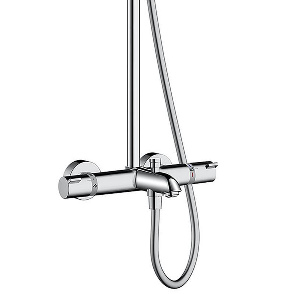 Душевая система Hansgrohe Crometta 27320000 Showerpipe с термостатом хром