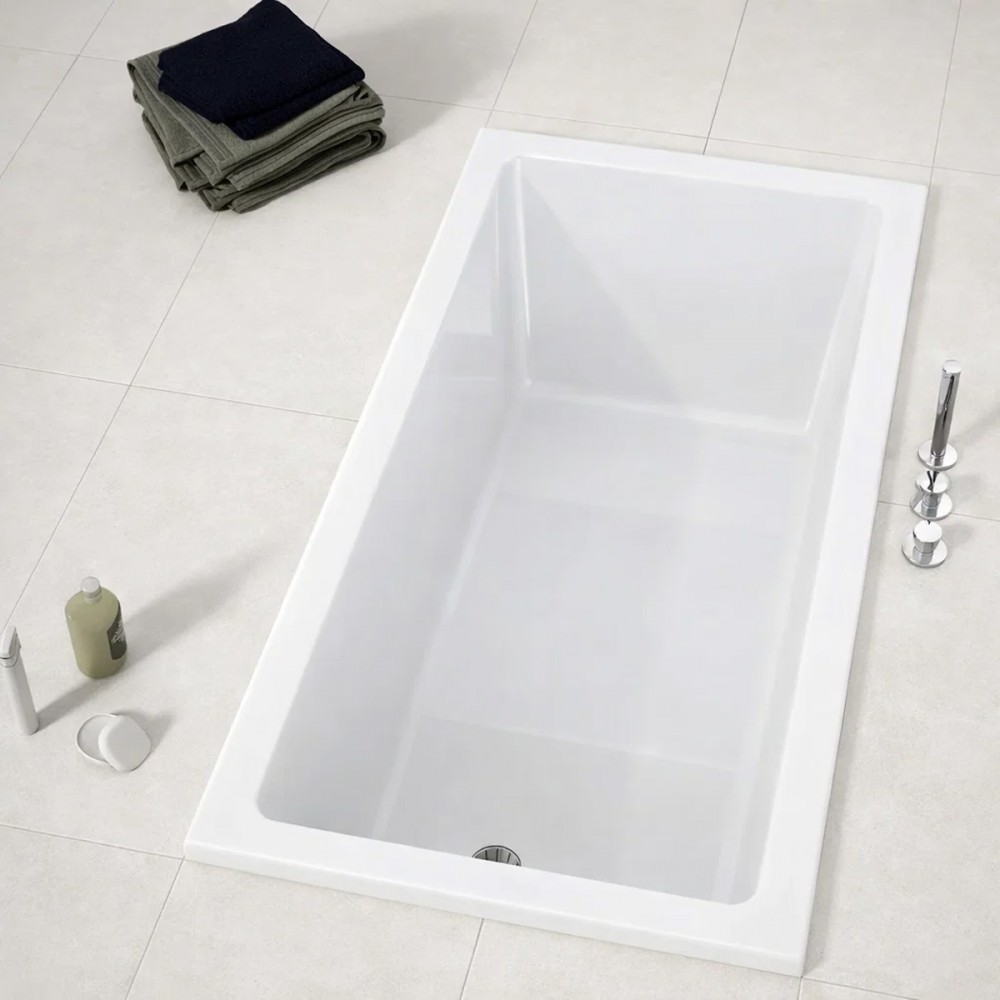 Ванна акриловая Geberit Selnova Square 554.385.01.1 170х75 см с ножками