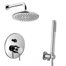 Душевая система скрытого монтажа Paffoni Light KIT LIG 015 CR
