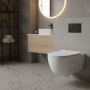Унитаз подвесной Flaminia App AP118S+ QKCW09 Gosilent безободковый с сиденьем Soft Close