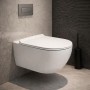 Унитаз подвесной Flaminia App AP118S+ QKCW09 Gosilent безободковый с сиденьем Soft Close