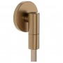 Шланговое подключение Hansgrohe FixFit Fine S 28882140 матовая бронза