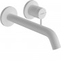 Смеситель скрытого монтажа для раковины Hansgrohe Tecturis S 73351700 22,5 см белый матовый (наружная часть)