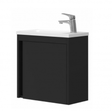 Тумба с раковиной Devit Small 063050B, 50 см, черный Тумба с раковиной Devit Small 063050B, 50 см, черный