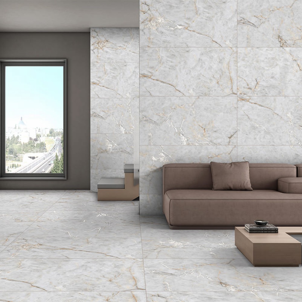 Керамогранит Almera Ceramica-2 Velour Snow 60x120см