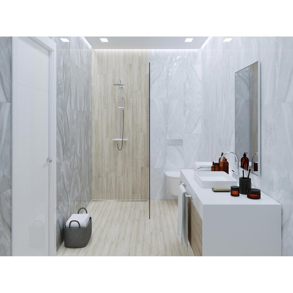 Плитка Golden Tile Lazurro Светло-Серый 3LG051 30x60 см