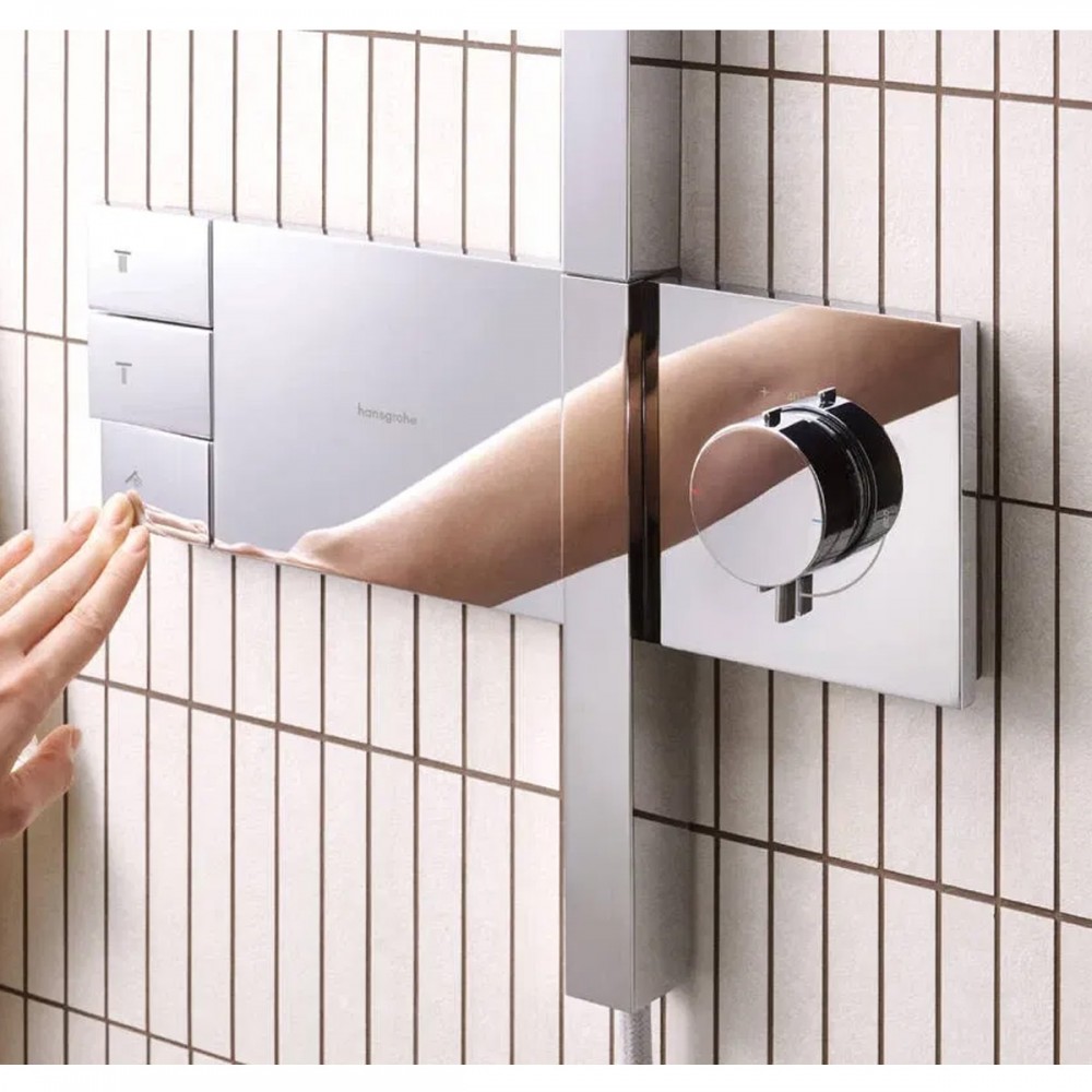 Душевая система Hansgrohe Raindance Alive Q 24590000 210/340 2jet с ShowerSelect Comfort хром