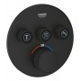 Смеситель скрытого монтажа Grohe SmartControl 29508KF0 с термостатом (наружная часть) черный
