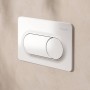 Клавиша смыва Hansgrohe iFrame Original S 66002450 белый глянец