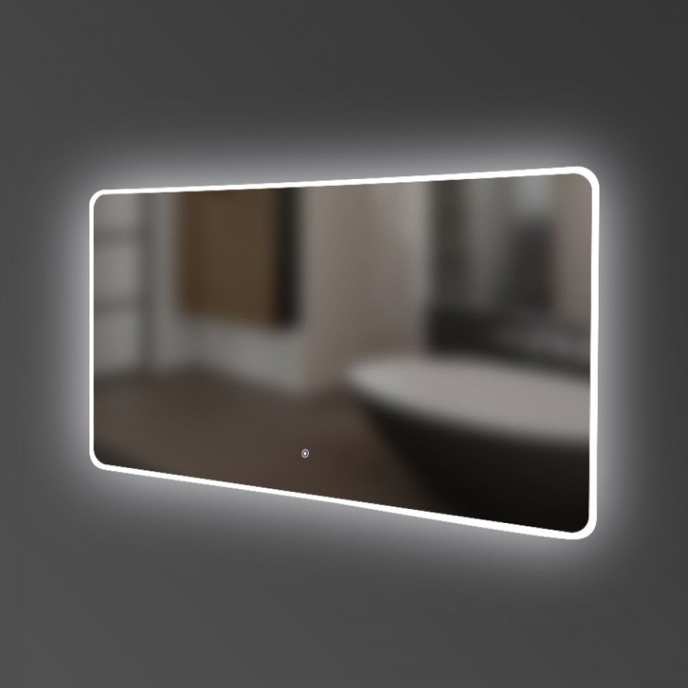 Зеркало Devit Acqua 5257101, 1000х700 мм, с тачсенсором и LED подсветкой