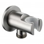Шланговое подключение Devit Flow D113100000010BN с держателем ручного душа, brushed nickel