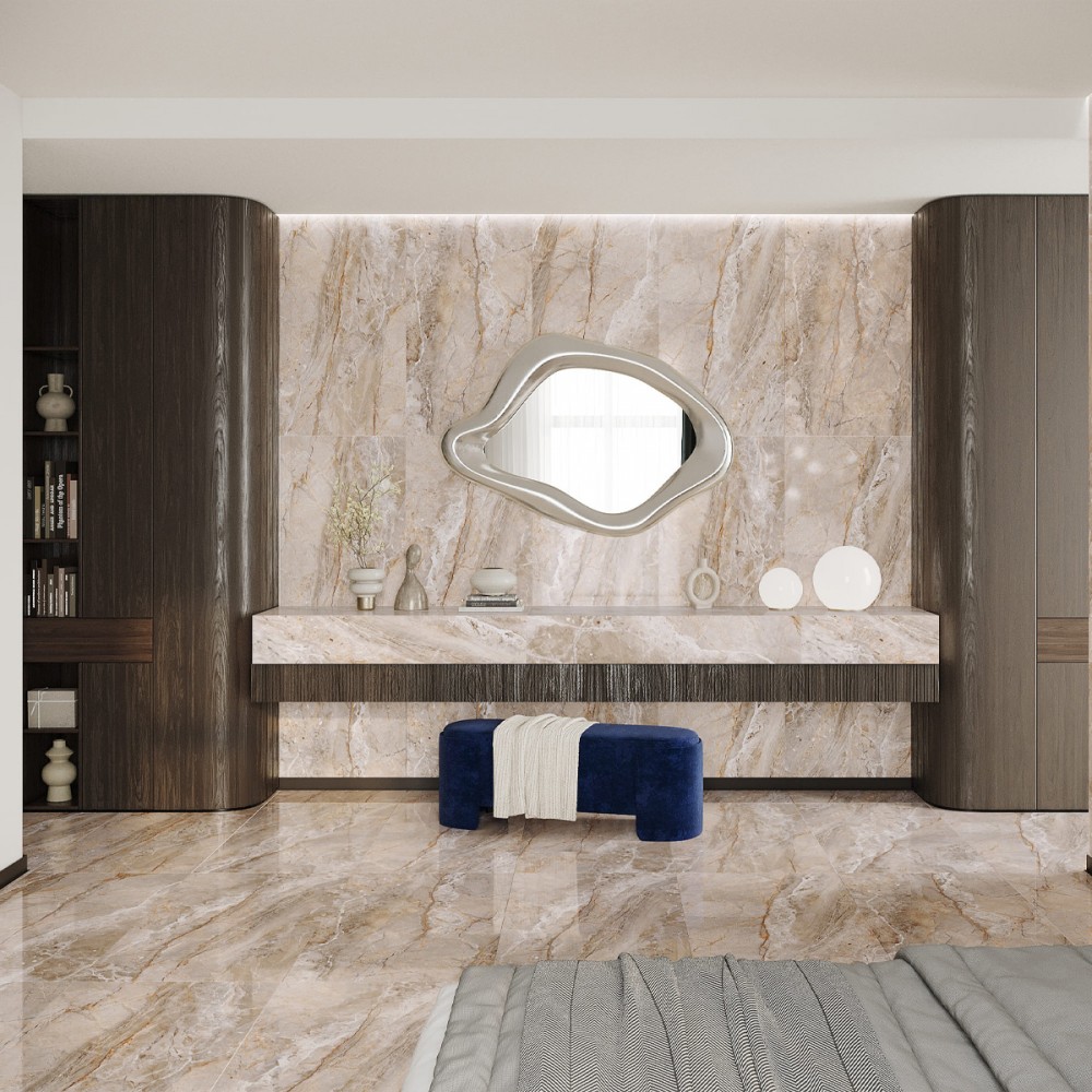 Керамогранит Интеркерама Allure бежевый 6060 205 022/L 60х60 см