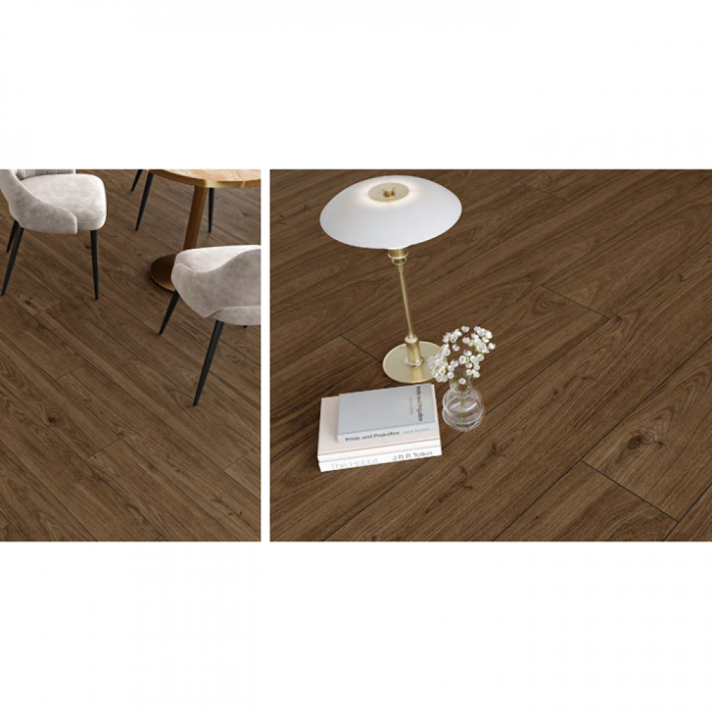 Керамогранит Cersanit Charmwood Brown Mat Rect** 19,8x119,8 см