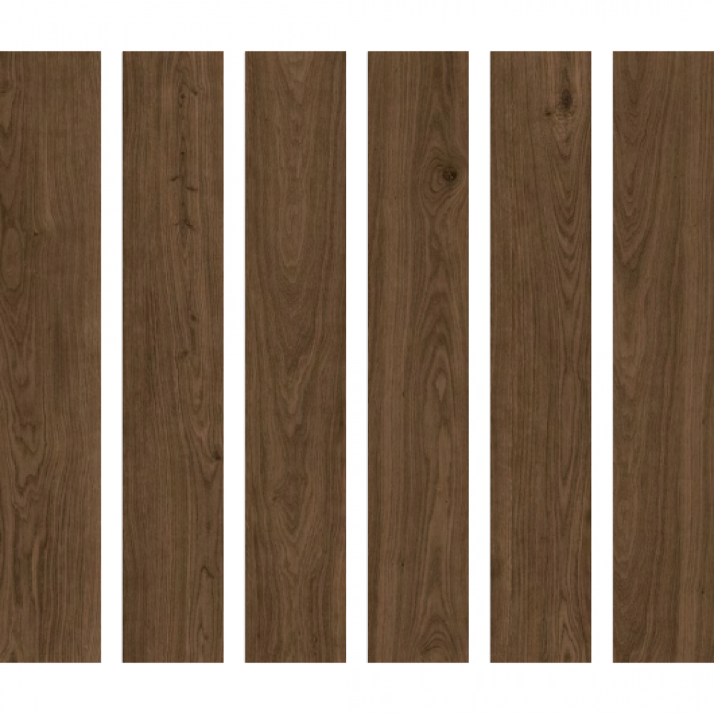 Керамогранит Cersanit Charmwood Brown Mat Rect** 19,8x119,8 см