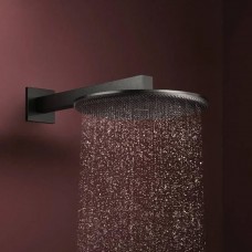 Тримач верхнього душу Hansgrohe 24337340 390 мм, чорний хром брашований