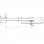 Верхний душ Hansgrohe Raindance E 26238000 300 мм