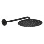Верхний душ Grohe Rainshower 22121KF0 с кронштейном, 1 режим струи, черный