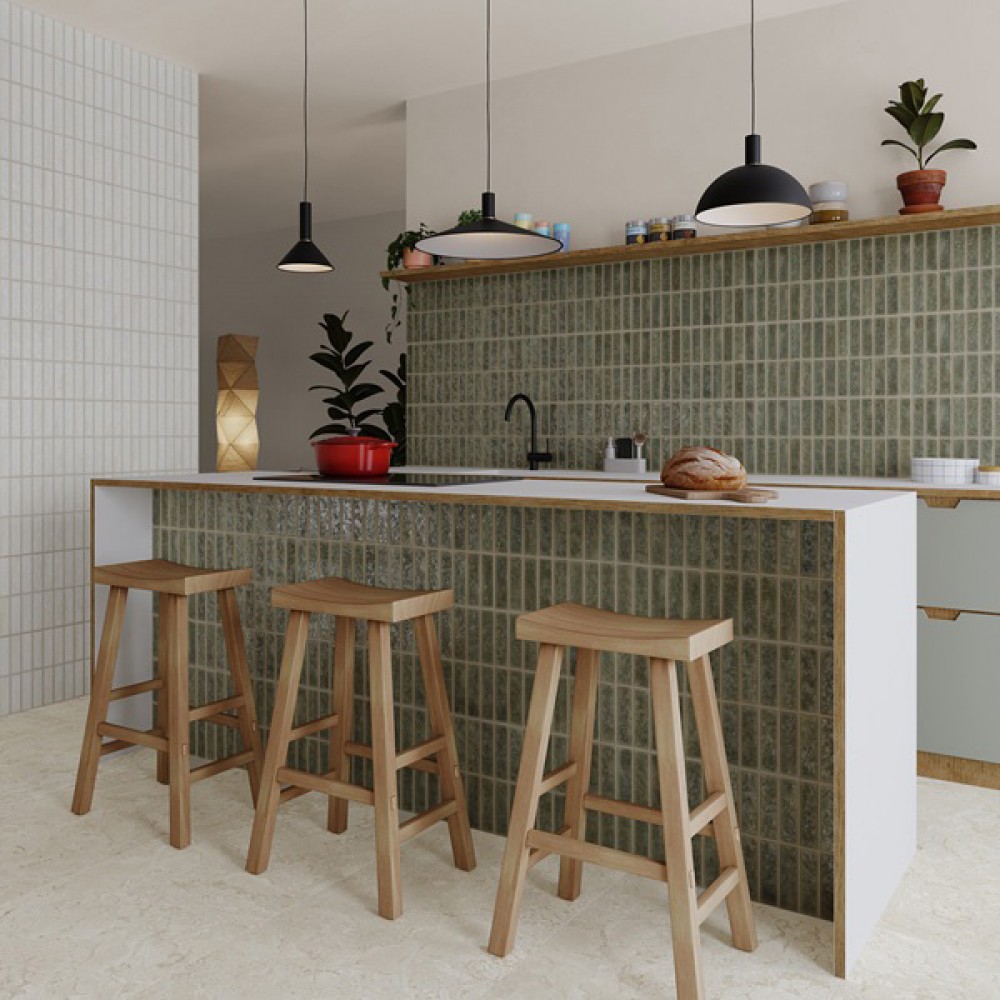Керамогранит Ceramica Deseo Deco River Green 32x62.5 см
