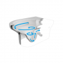 Унитаз подвесной Devit Art 3.0 3030140B безободковый с крышкой soft-close, Vortex Flush, черный мат