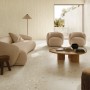 Керамогранит Italgraniti FL08BAC I Cementi Ivory Ciottolo Sq. 60х120 см