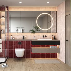 Плитка Ceramica Deseo Venice Pink Blush 7.5x20 см