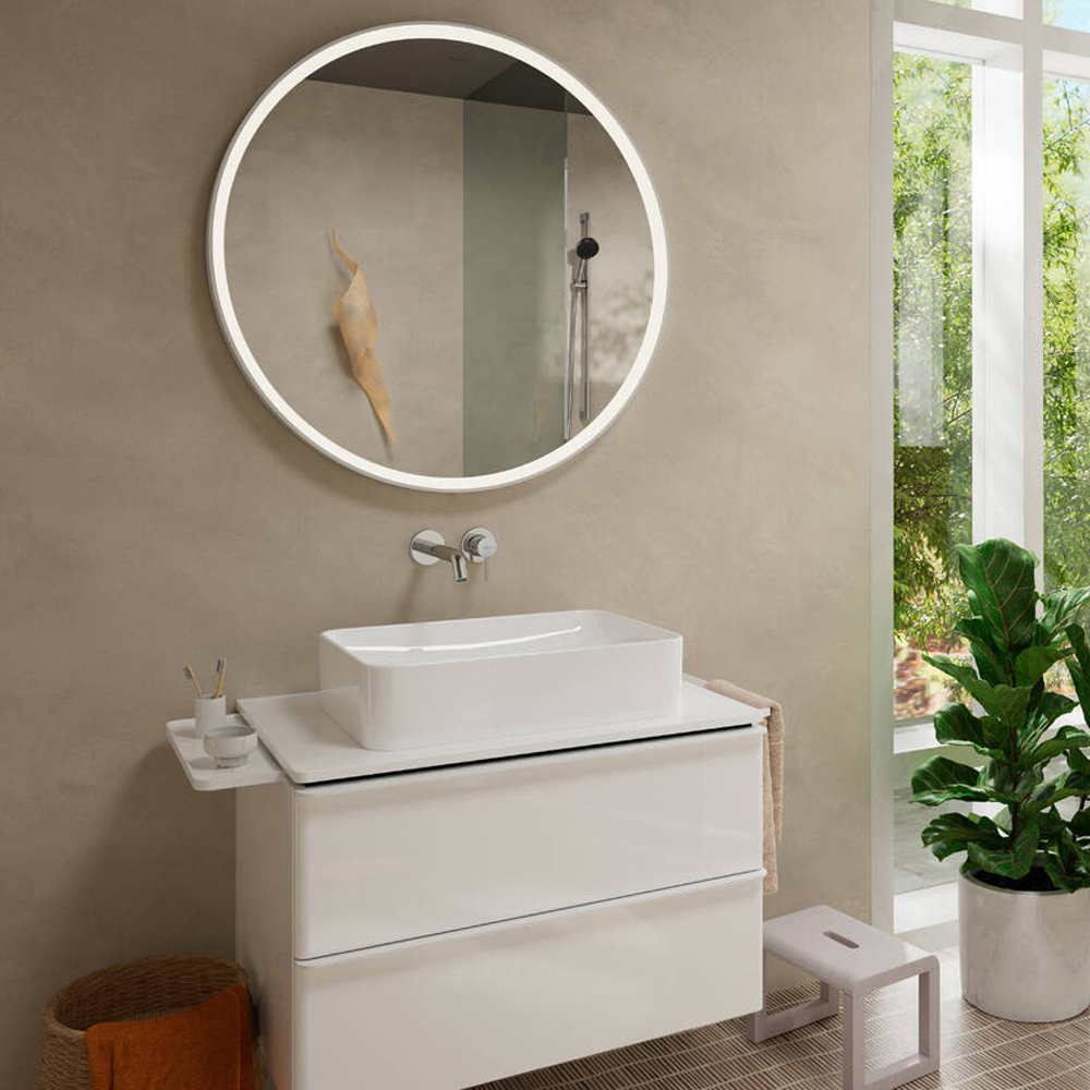 Смеситель скрытого монтажа Hansgrohe Tecturis S 73351000 наружная часть, хром
