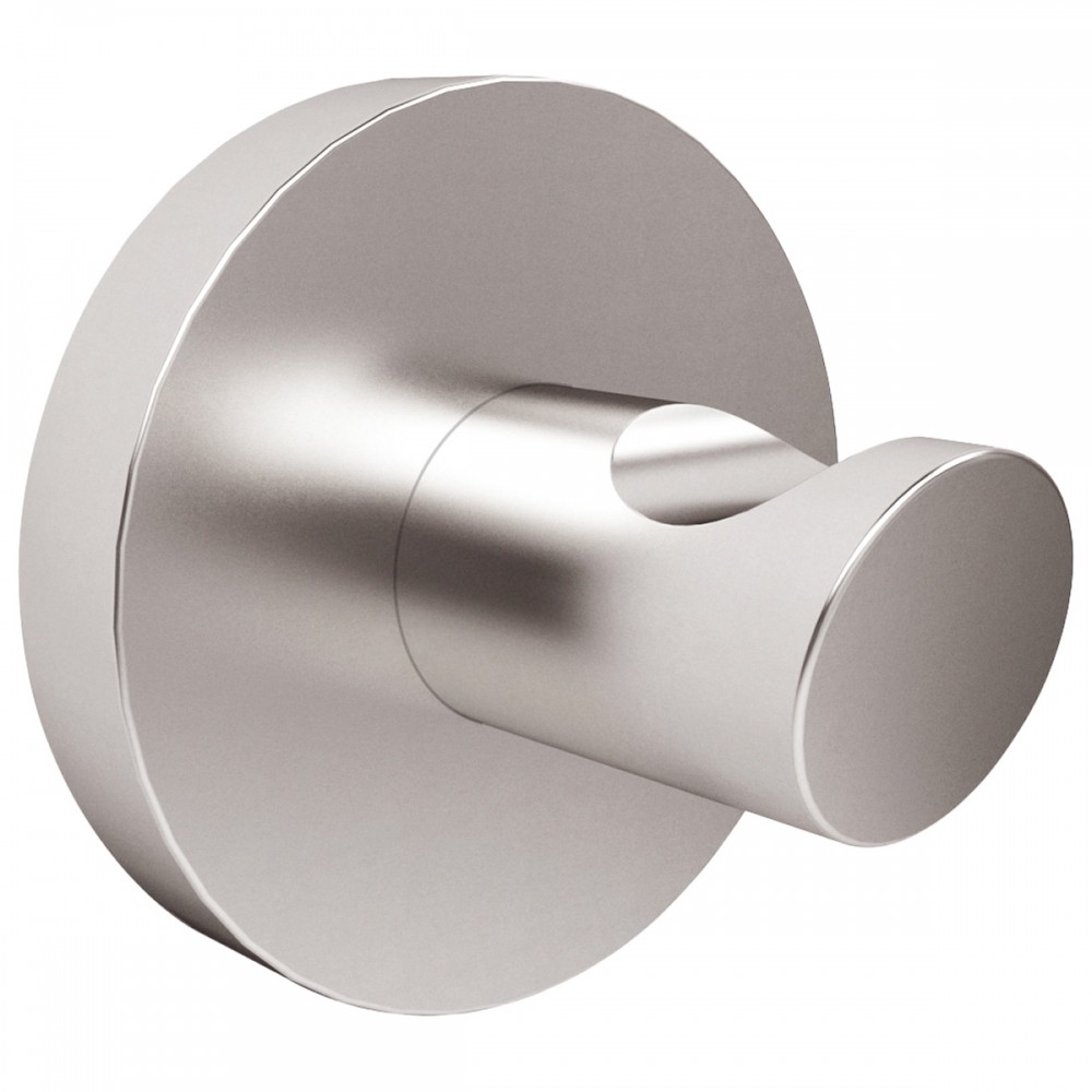 Одинарный крючок Devit Flow DFL21010202BN, Brushed Nickel PVD