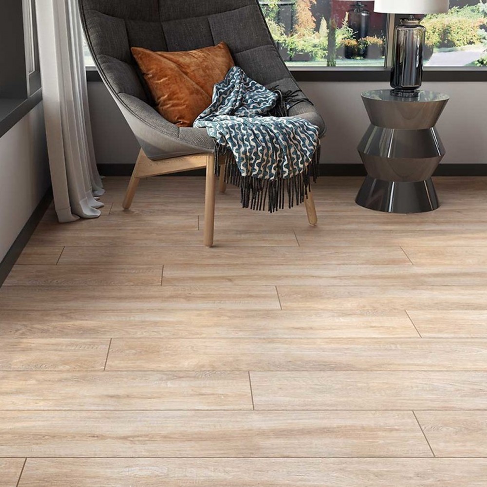 Керамогранит Cersanit Sensewood Beige** 18,5x119,8 см