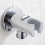 Шланговое подключение Devit Flow D113100000010C с держателем ручного душа, хром