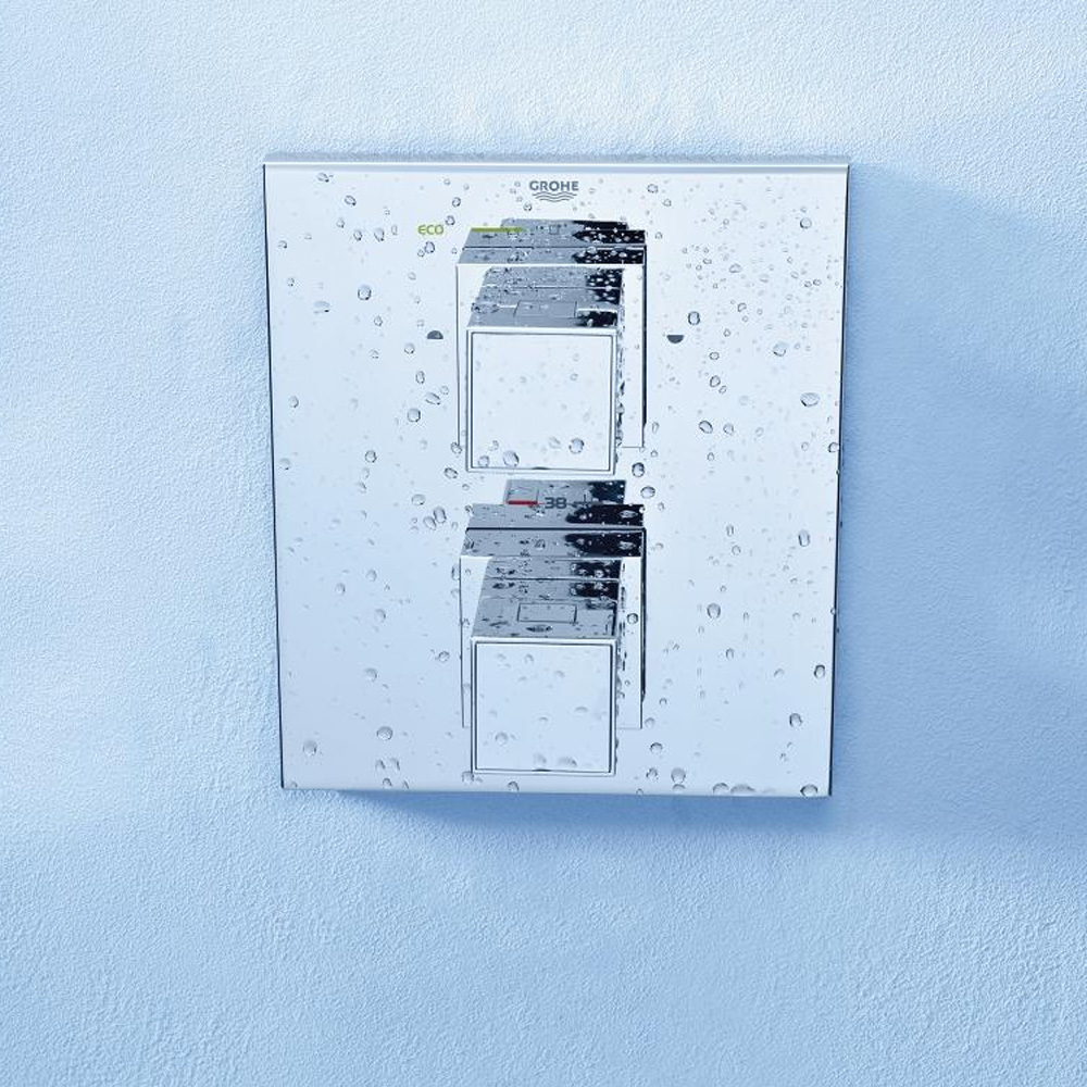 Душевая система скрытого монтажа с термостатом Grohe Grohtherm Cube 34868000