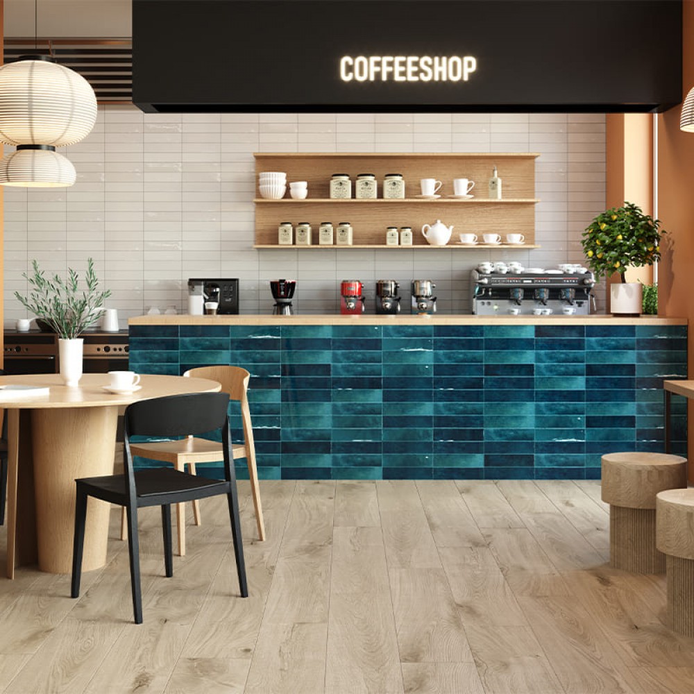 Плитка Ceramica Deseo Nairobi Off White 7.5х30 см