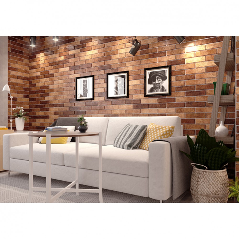 Керамогранит Golden Tile Seven Tones Оранж 34Р010 6х25 см