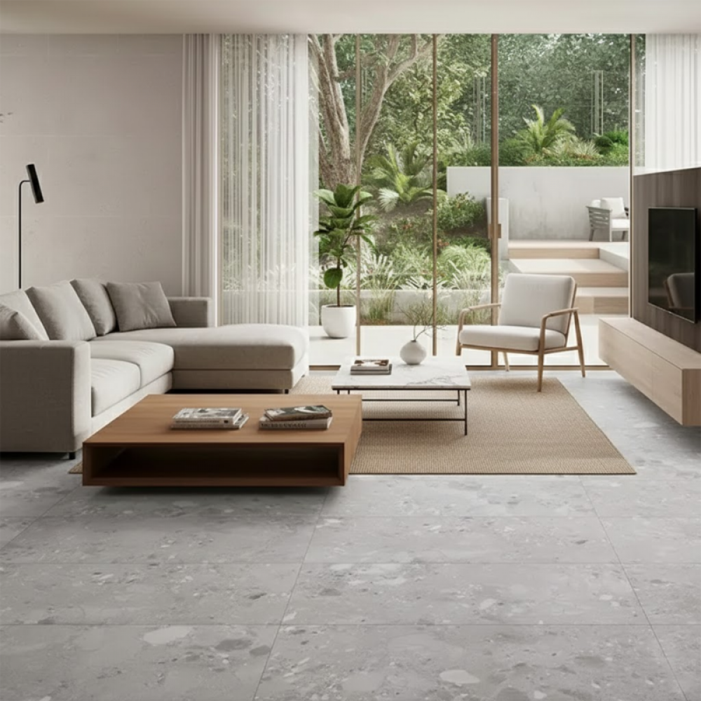 Керамогранит Almera Ceramica (Spain) N.Ura Silk Grey 60x120 см
