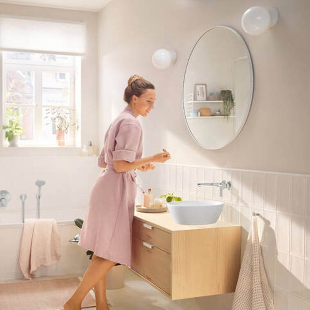 Смеситель скрытого монтажа для раковины Hansgrohe Rebris S 72528000 хром