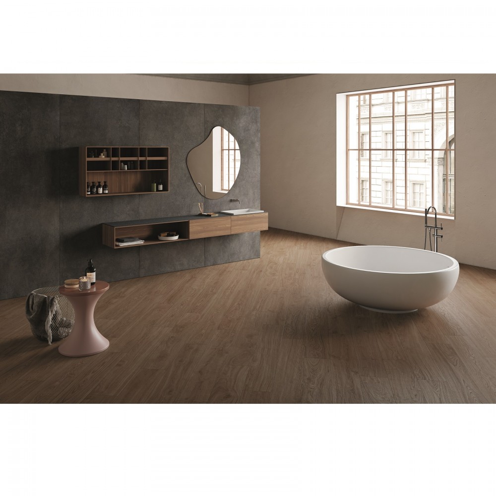 Керамогранит Emil Ceramica Mimesis Chvr Tabac EKPD18 11x54 см