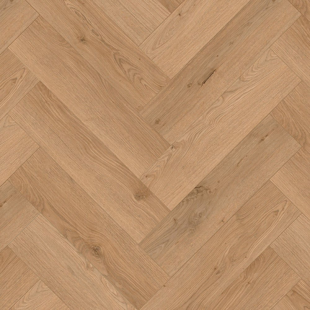 Виниловое покрытие 4EVERclic Oak Morning herringbone 44477 5905167895702 Дуб Утренний