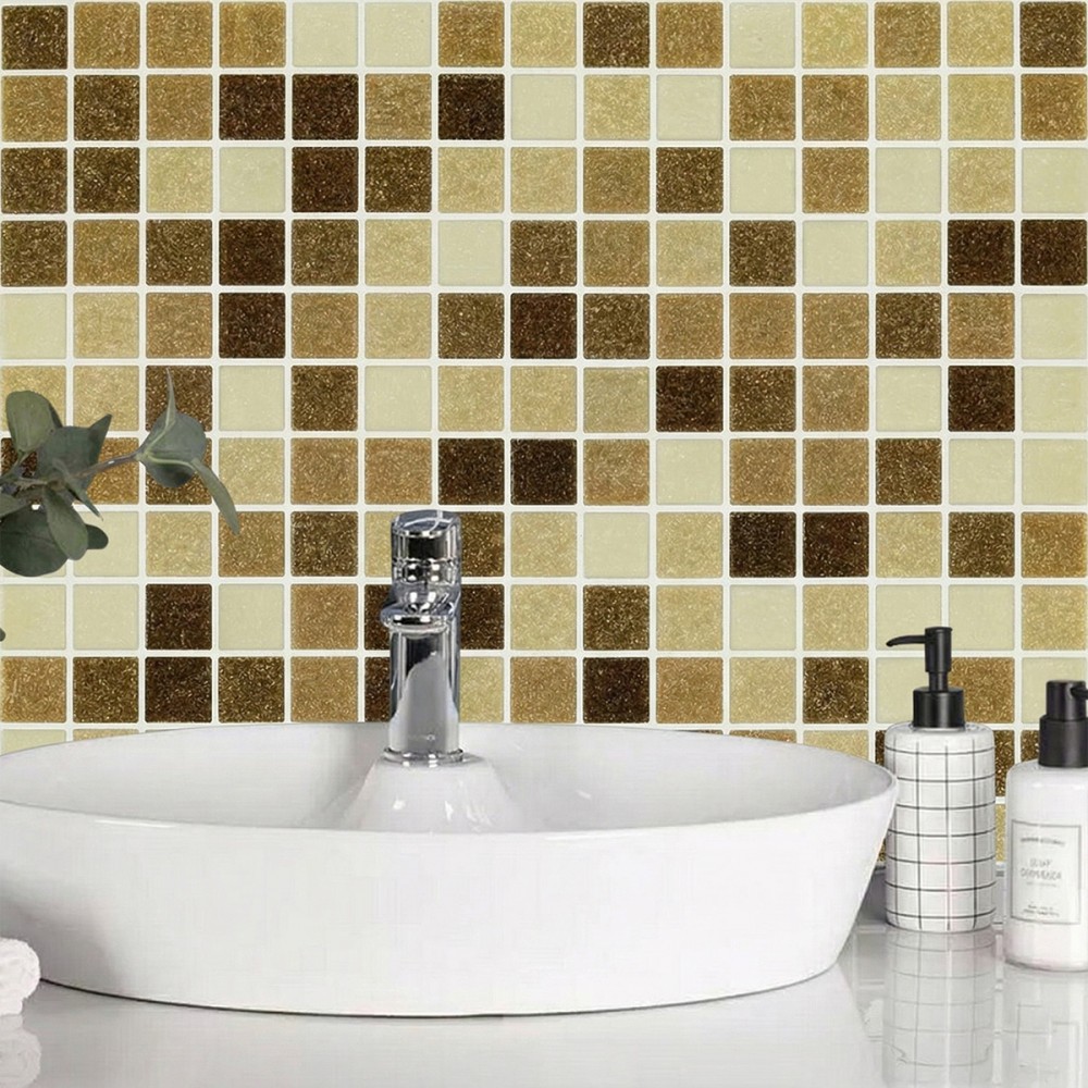 Мозаика Mozaico De Lux R-Mos B5655545351 Микс Бежевый-5 32,7х32,7 см
