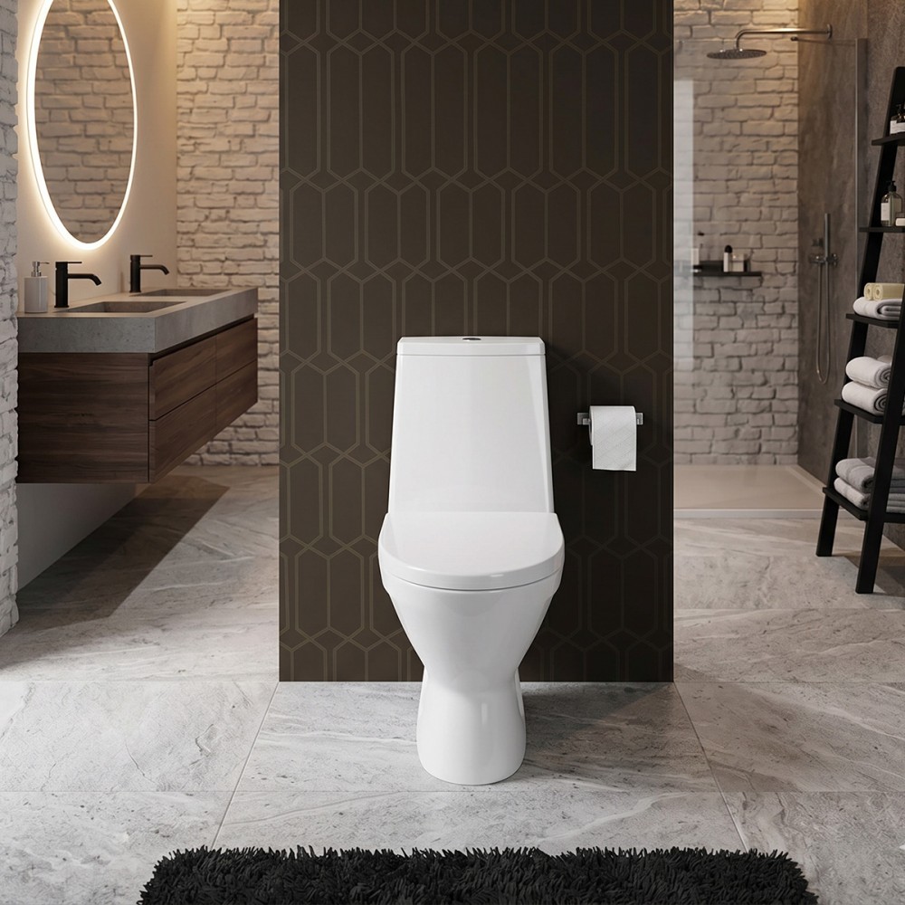 Унитаз-компакт Kolo Modo L39003 с сиденьем из дюропласта Soft close